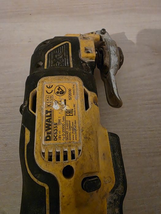 DeWalt multicutter DCS355 filetanta DCD771