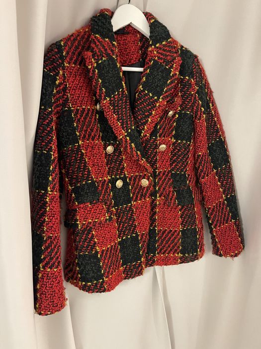 Палто каре букле