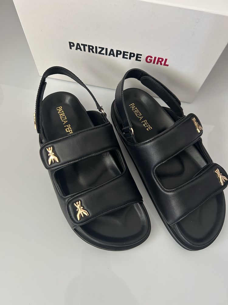 Кожени сандали Patrizia Pepe