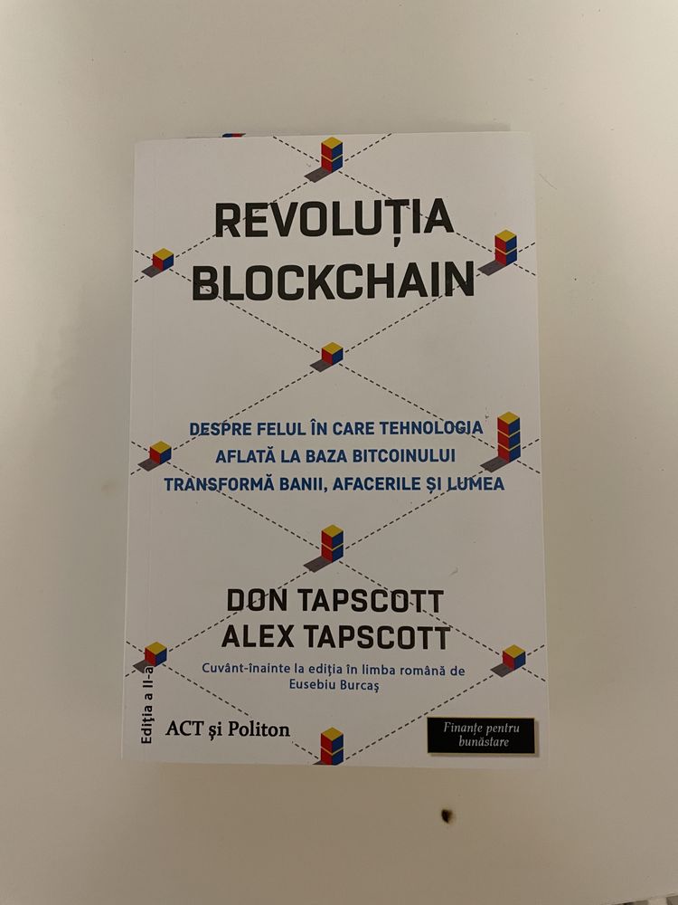 Carte Revolutia blockchain Don Tapscott