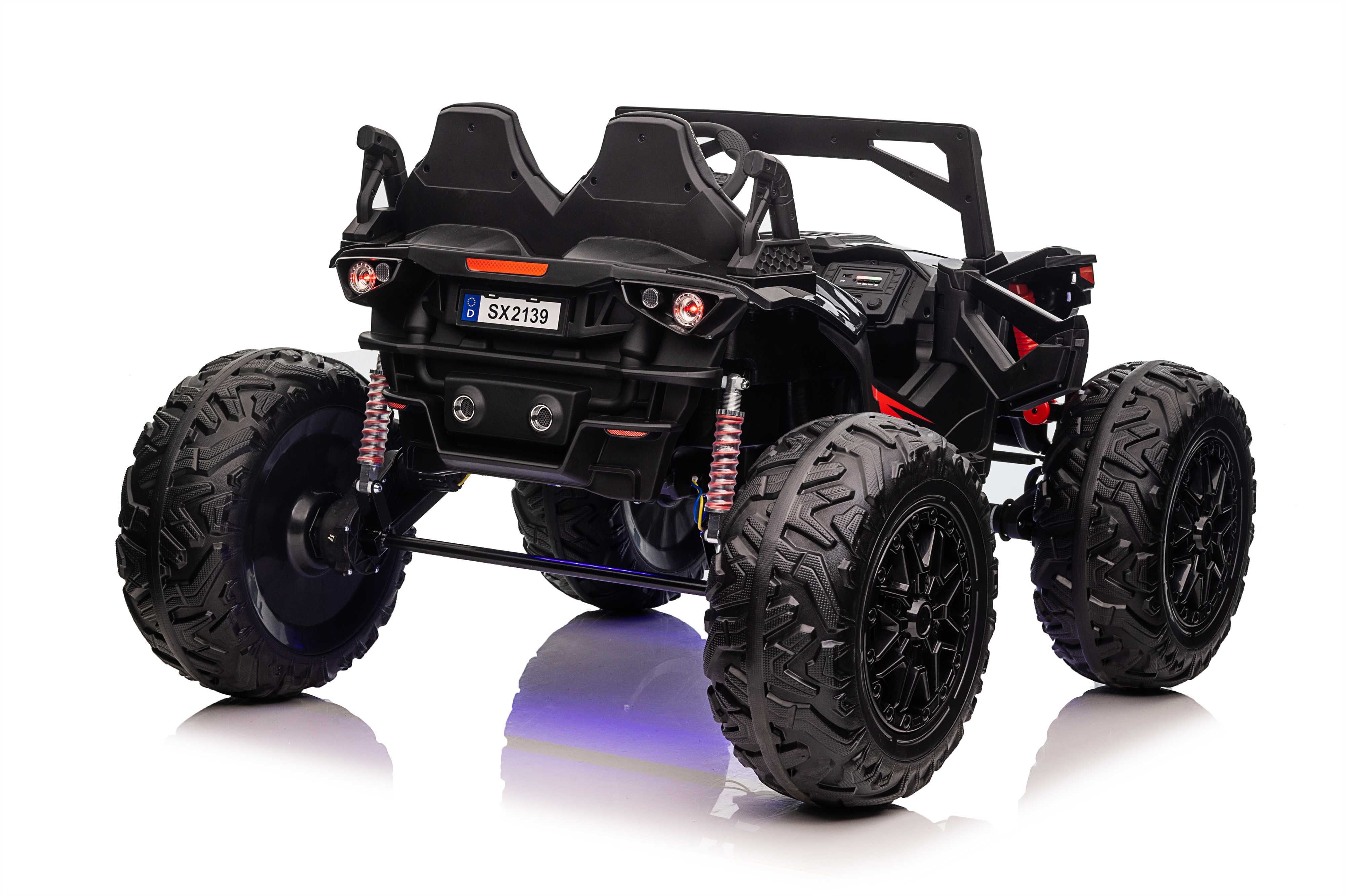 Детско Акумулаторно UTV Wheeler, 4X4, 300W, 24V10, EVA гуми, R/C 2.4G