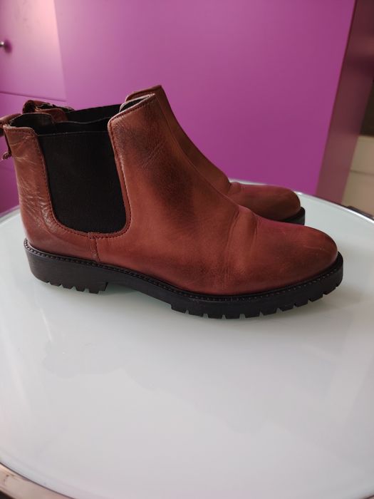 Ghete piele 38 impecabile