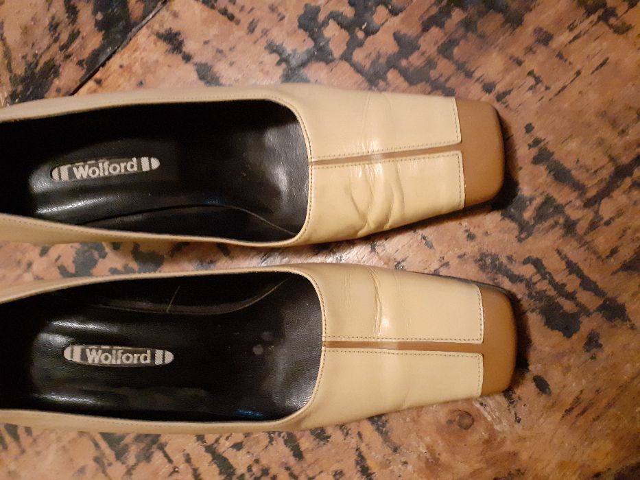 дамски обувки естествена кожа Wolford Уолфорд Италия оригинал