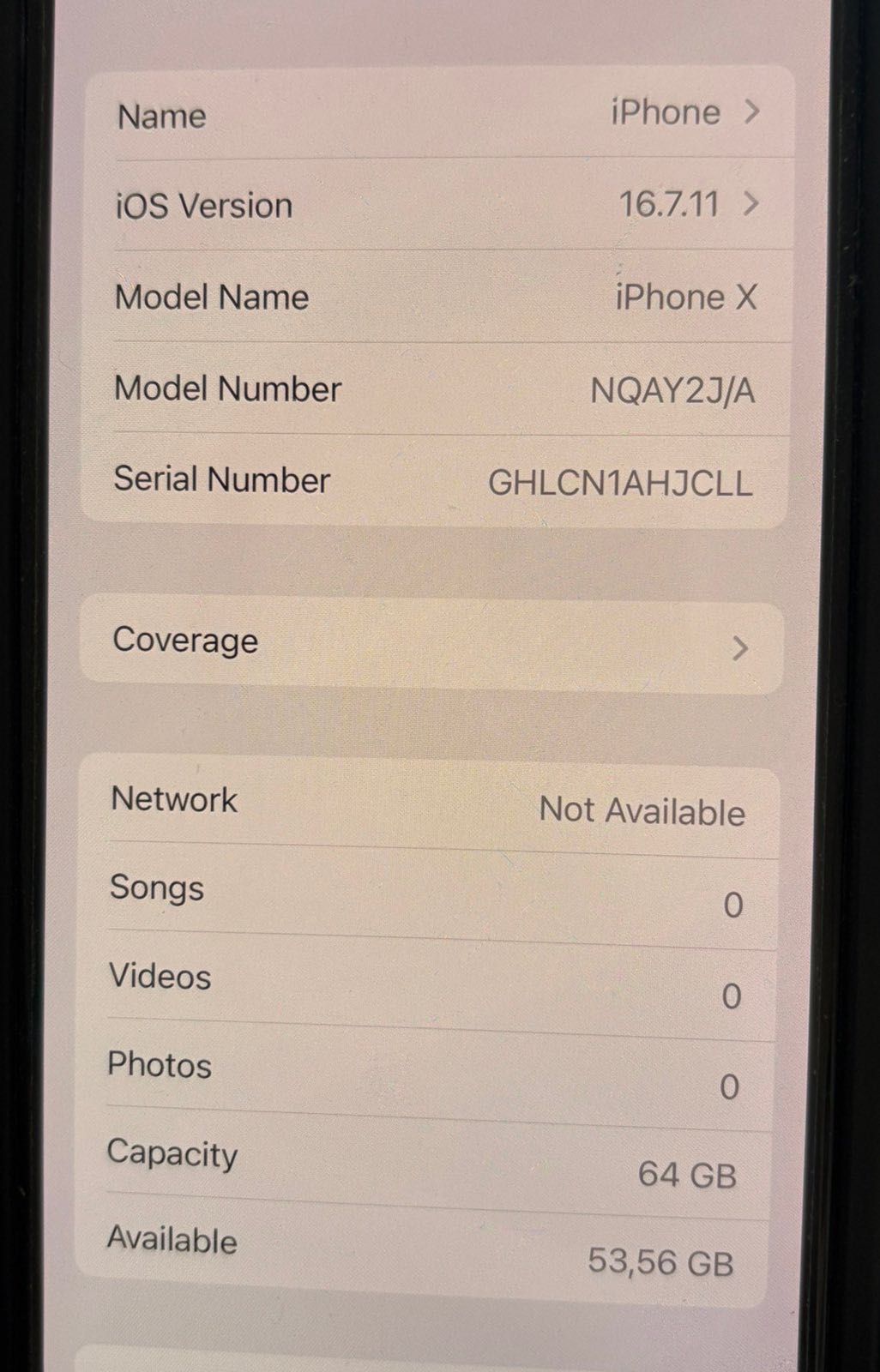iPhone X 64GB без забележки