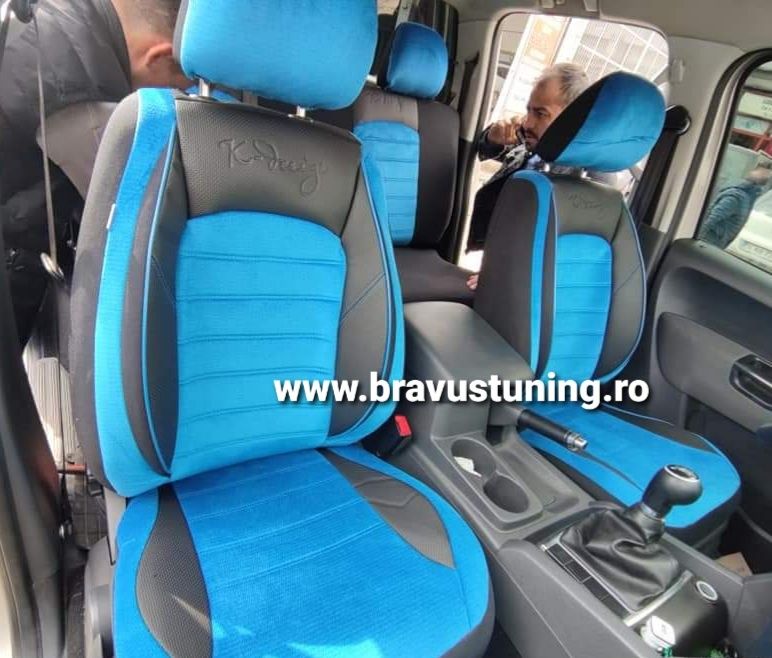 Huse scaun auto VELUR set complet BMW,Skoda,Opel,Duster,Logan,Passat