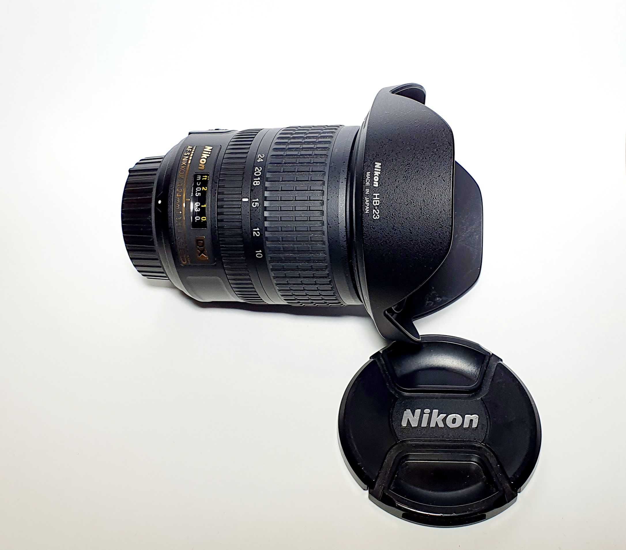 Продавам широкоъгълен обектив Nikon AF-S Nikkor 10-24 f/3.5-4.5G ED