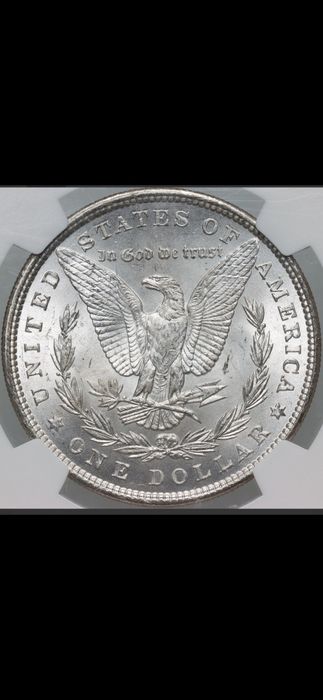 Морган долар 1896 MS63