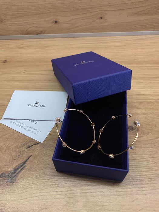 Обеци Swarovski колекция Constella