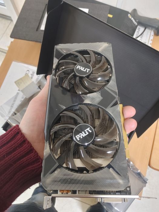 Продаю видеокарту Polit GTX 1660 Ti 6 GB