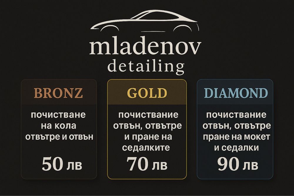Старателно пране на целият автомобил