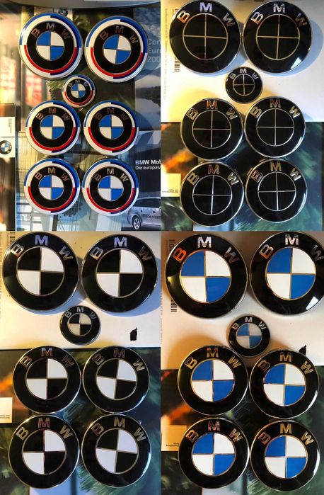 Steme/Embleme/CapaceJante Pentru BMW82MM/74MM/45MM/68MM Toate culorile
