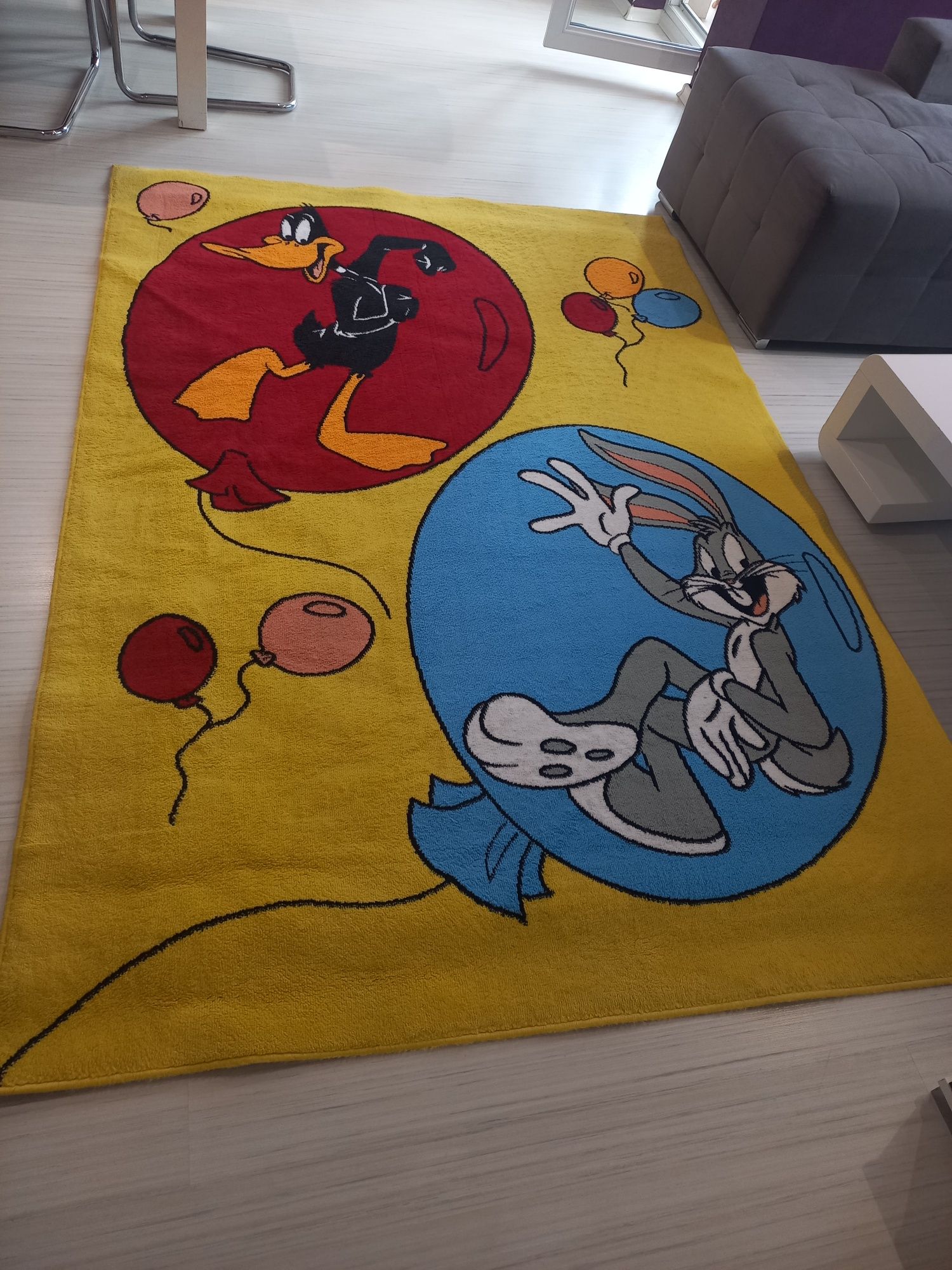 Страхотен детски килим Looney Tunes