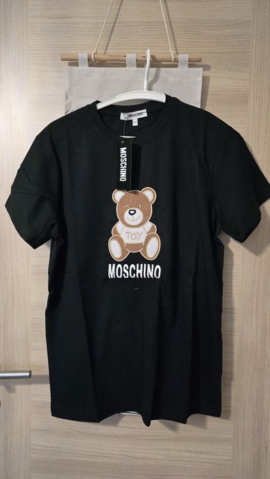 Tricou Moachino, negru, marimea M