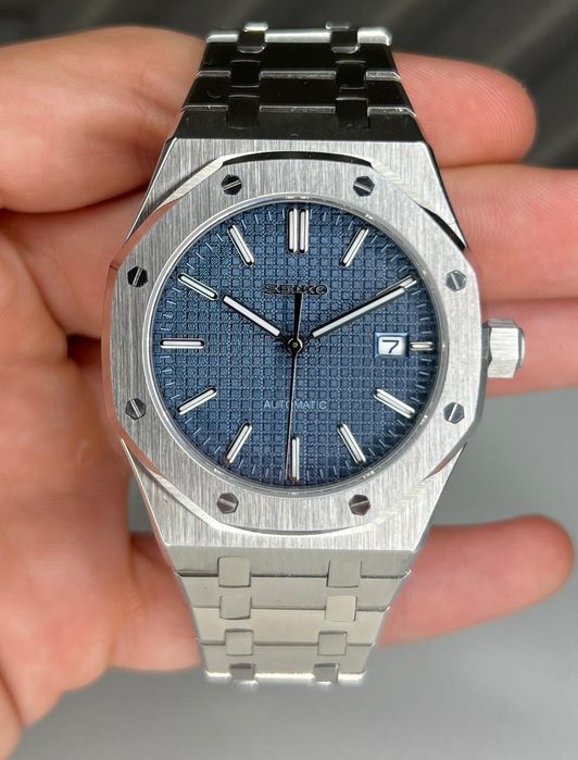 Seiko Mod OAK Blue Dial