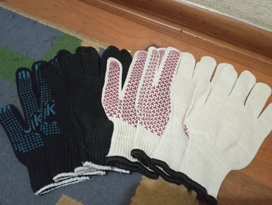 Перчатки универсальные, хлопчатобумажные