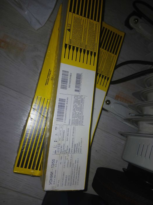 Электрод УОНИ-13/55 ESAB 3.0×350 мм (3 пачка, жаңа)