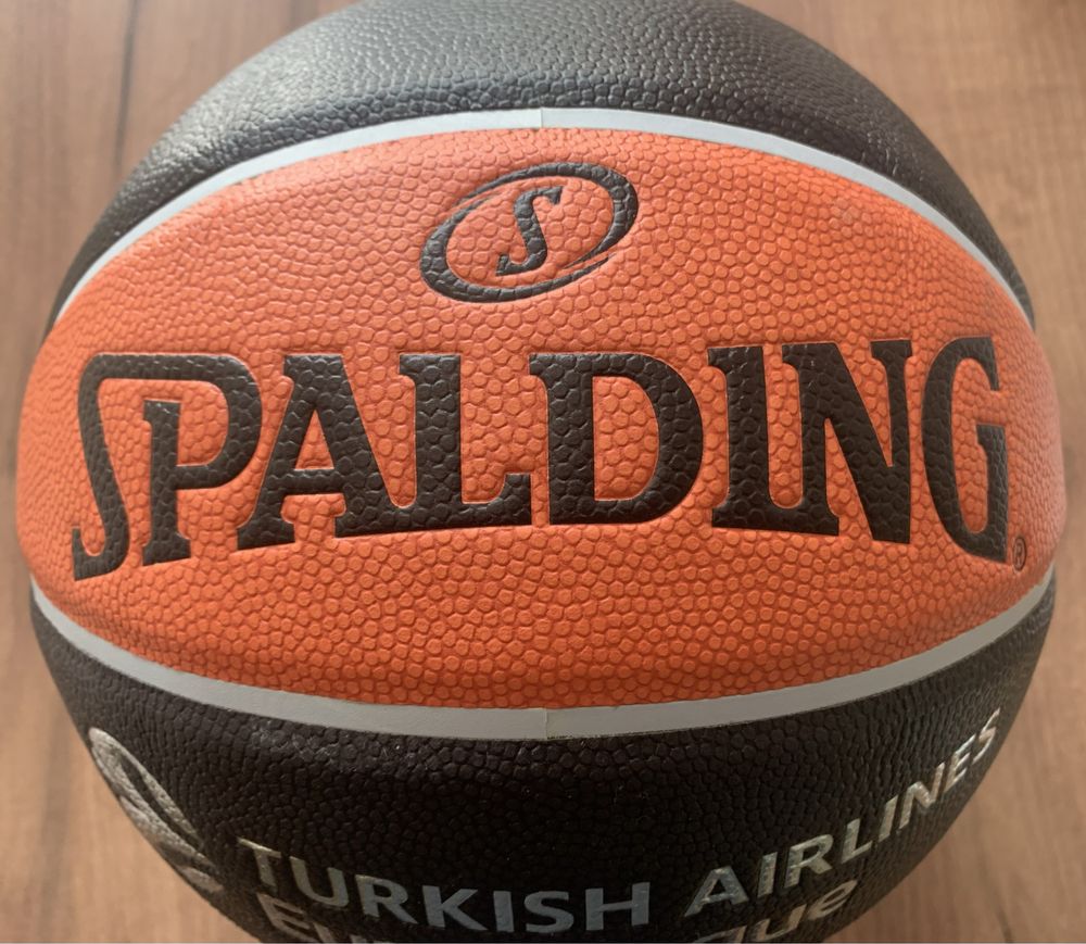 Оригинална баскетболна топка от Евролигата Spalding!!!