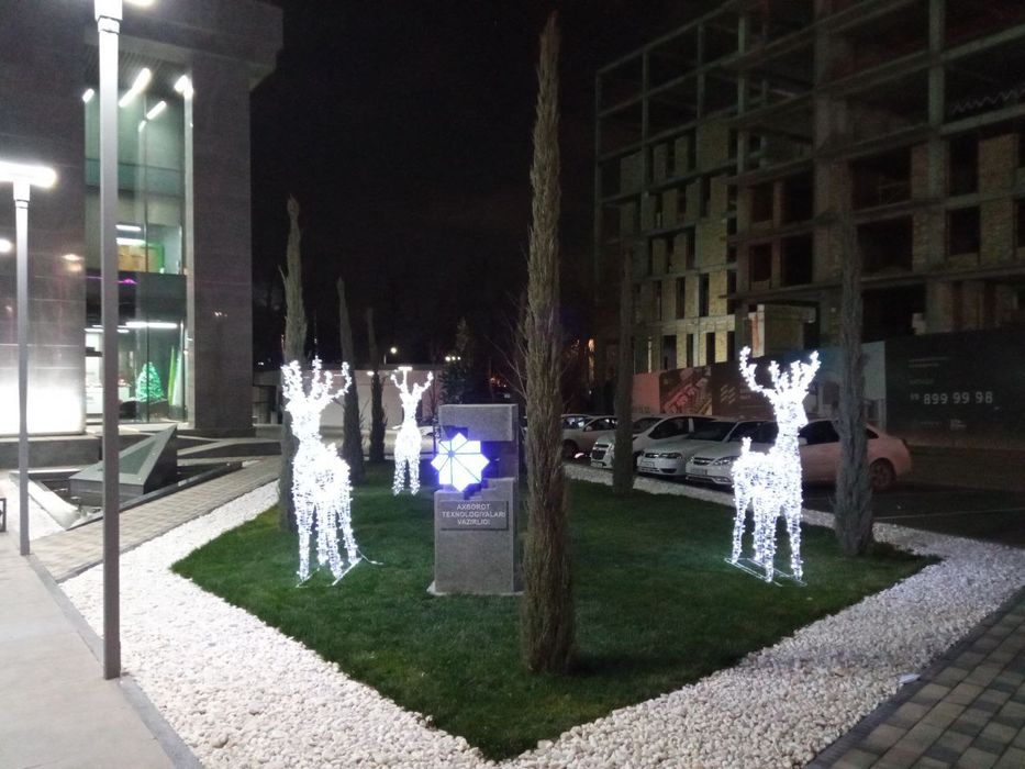 Новогодние оформление