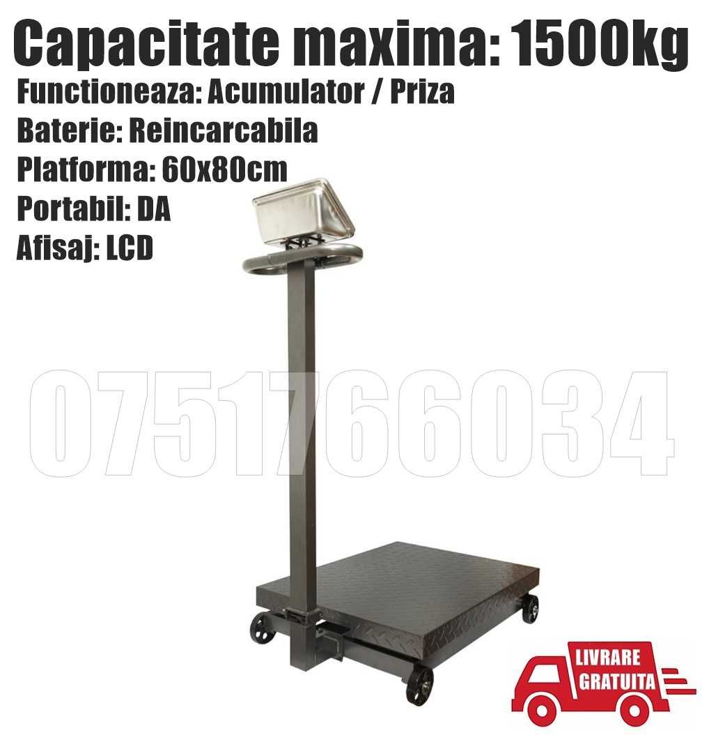 Cantar Animale Marfa Cereale Legume Pliabil Roti 1500kg LivratGRATUIT