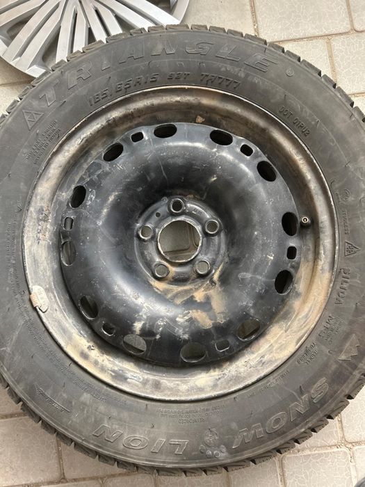 Колеса в сборе с зимними покрышками r 15