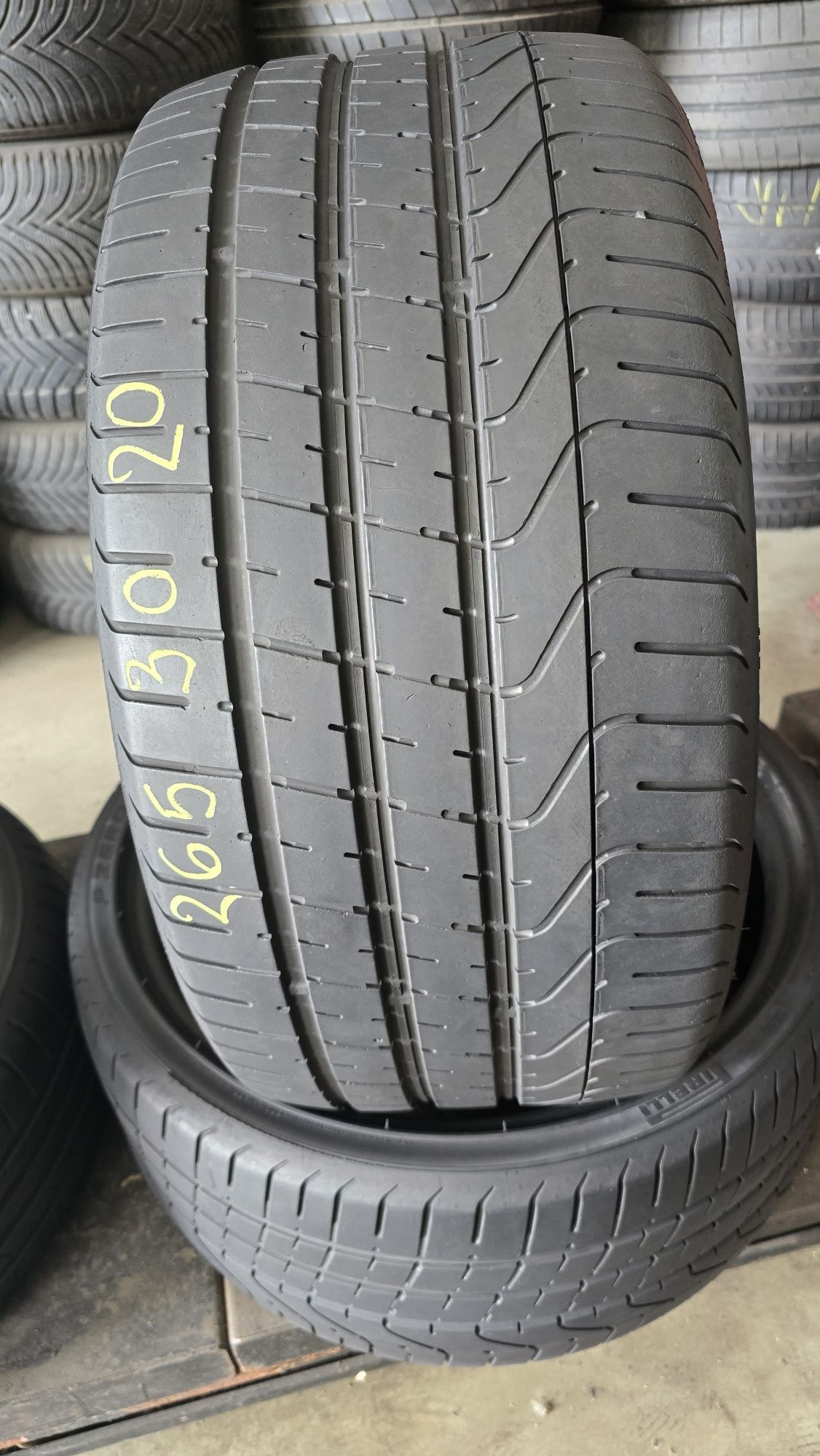 2 anvelope vară Pirelli 265/30/20