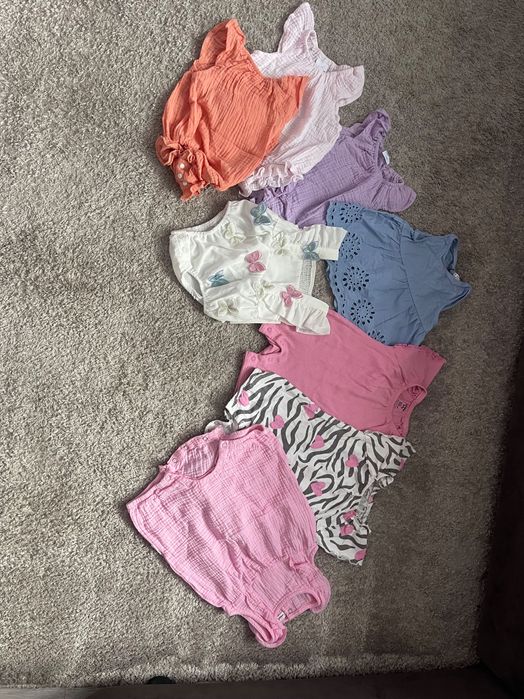 Лот дрехи за бебе момиче 0-3 месеца