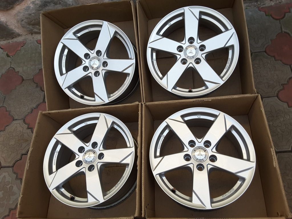 jante aliaj 16; 5x112;Mercedes C,E class,w203,w204,w205,w211,w212,Vito