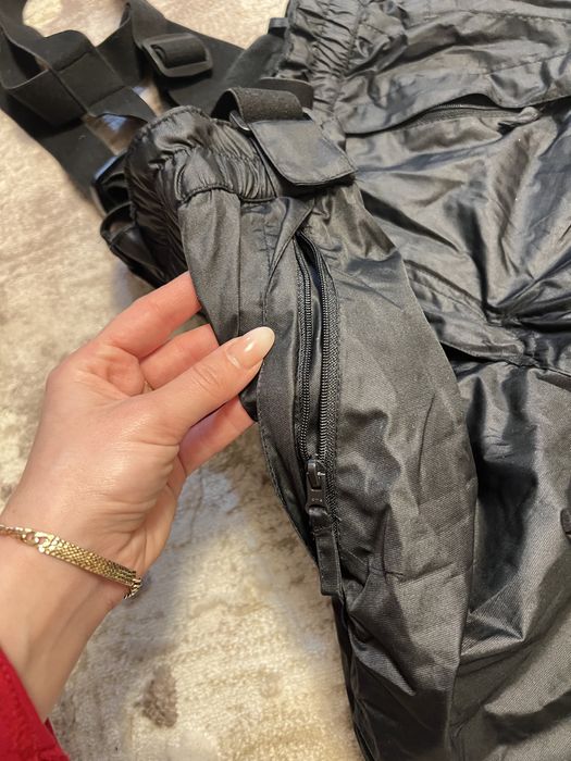 Pantaloni ski Active Touch negri termici 146/152 XXS