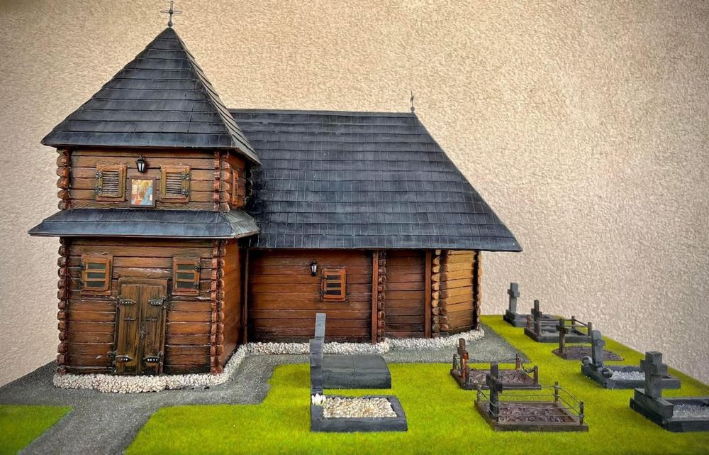 Biserica in miniatura , manastire , cadou personalizat ( handmade )