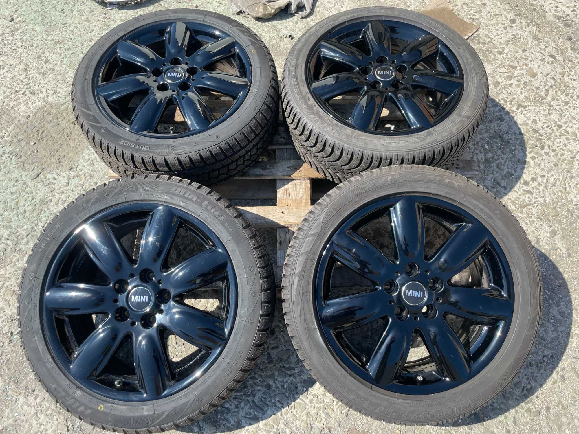 17 джанти 5х112 MIni CLUBMAN 7J et47 Гуми 205/50/17