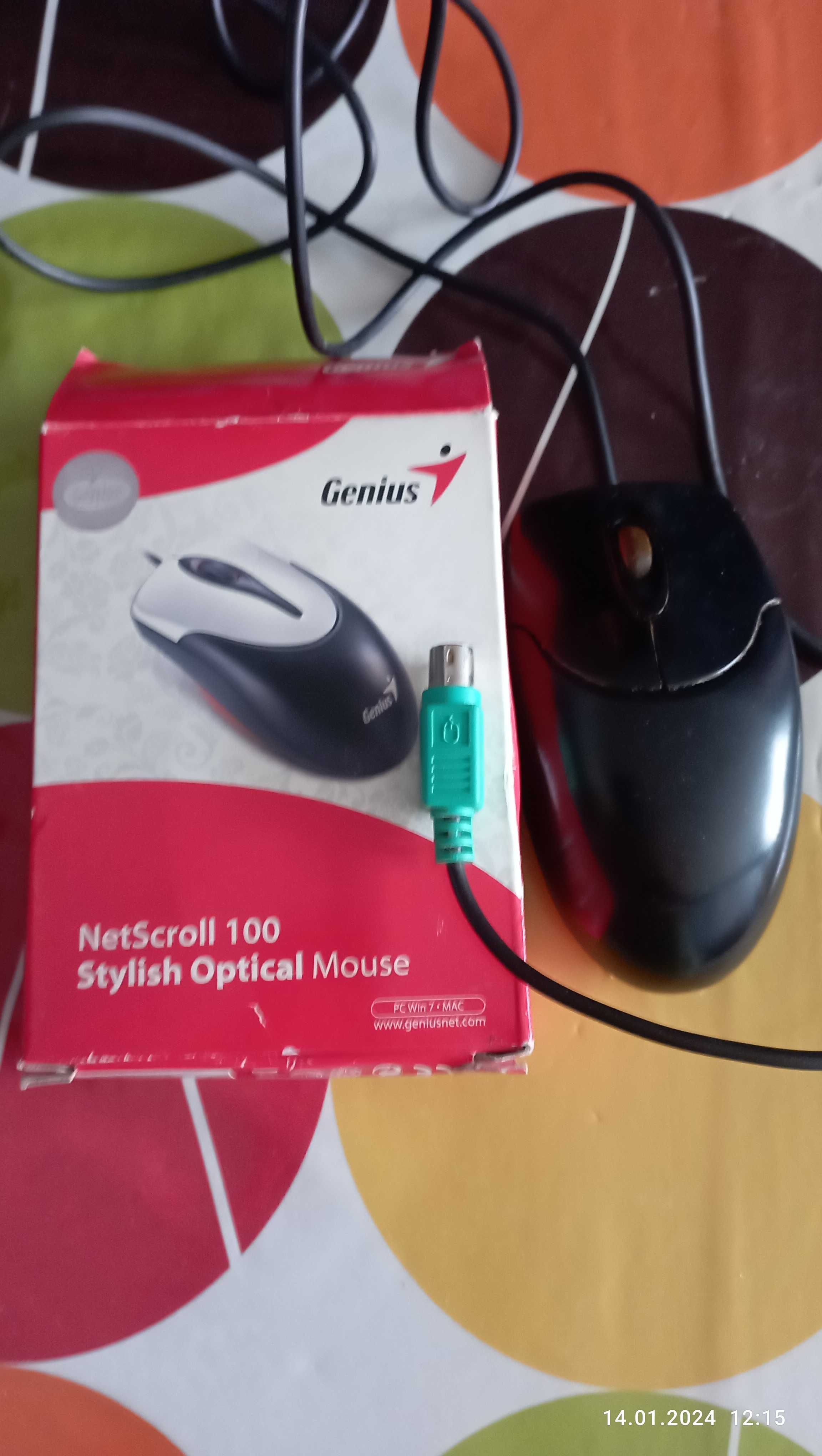 Продам мышку Genius ps/2 700тг.