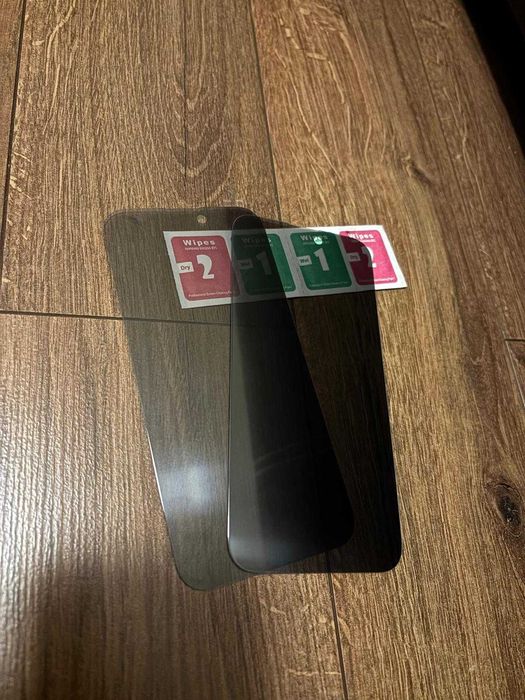 Vand folii ecran iPhone de sticla NORMALE - PRIVACY