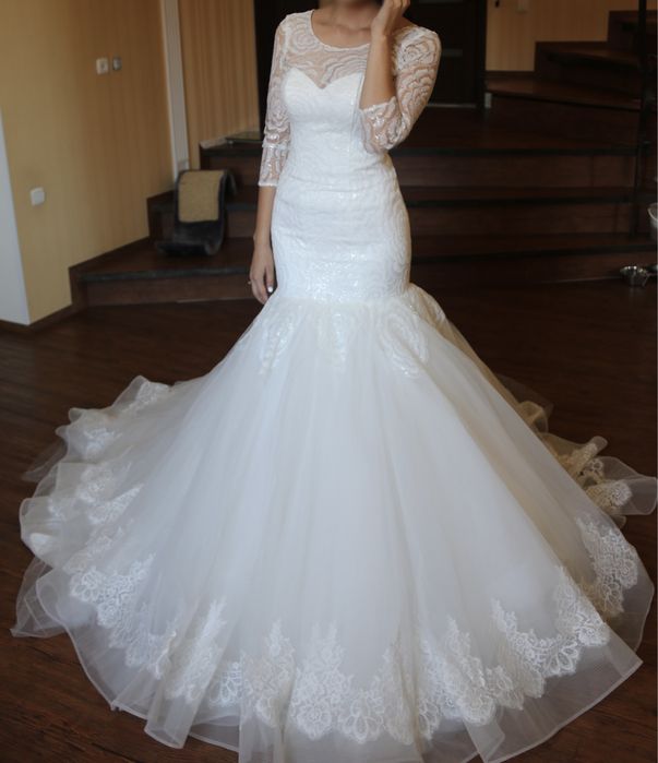 Продам Свадебное платье-рыбка