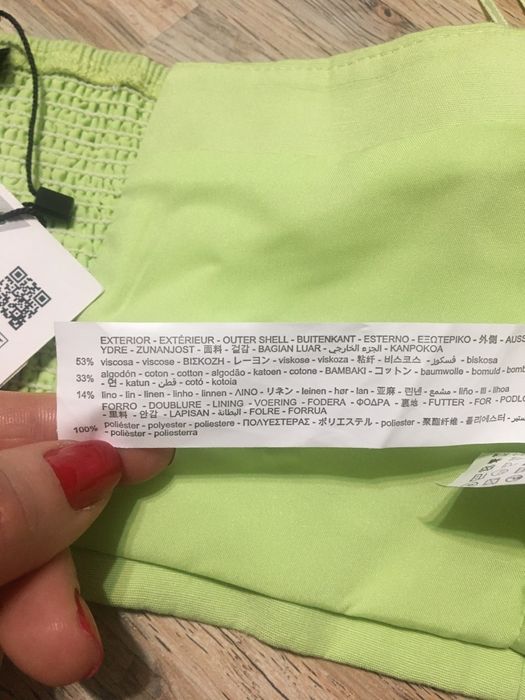 Top Zara verde - Superb!