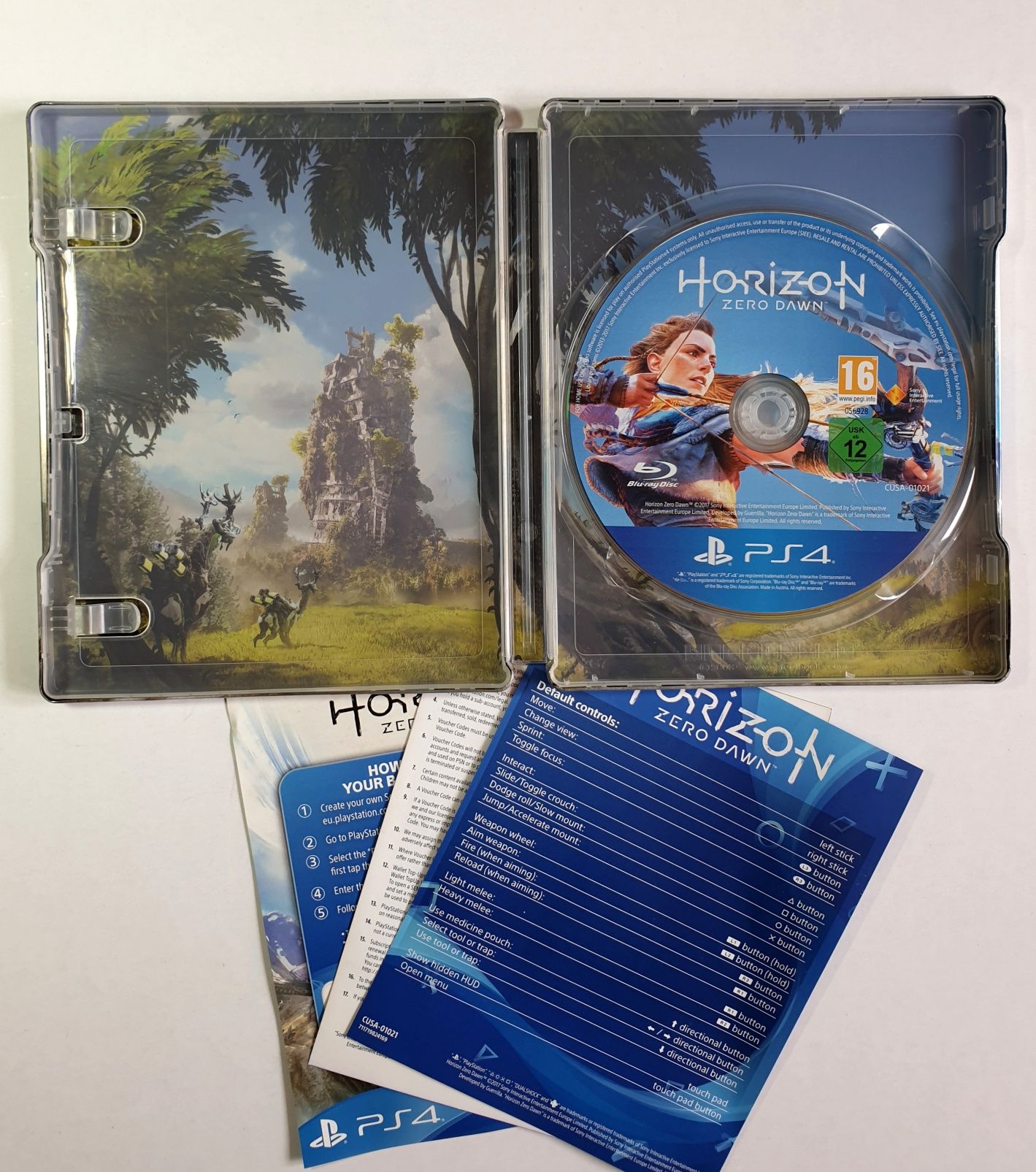 Joc Horizon Zero Dawn , SteelBook edition pentru PS 4