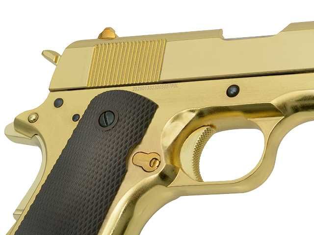 PISTOL  Green GAS BLOWBACK   C O L T 1911 - CUTIE inclusa airsoft