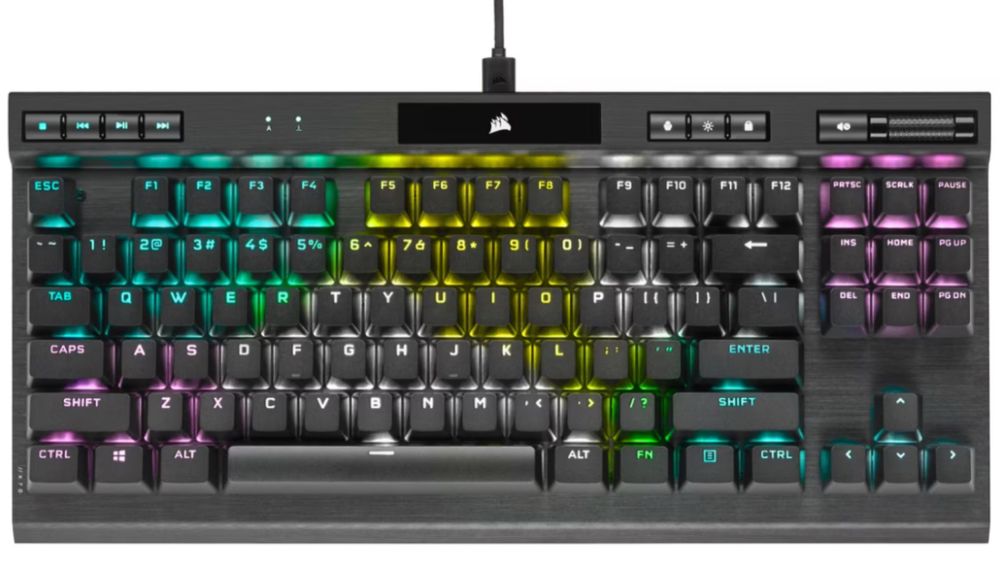 Tastatura Corsair K70 TKL RGB 8000KHz Polling Rate. 0.125ms.