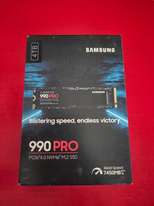 Ново, SSD 4TB SAMSUNG 990 PRO PCIe 4.0
