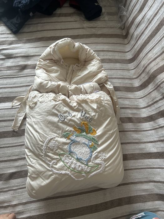 Детский зимний конверт