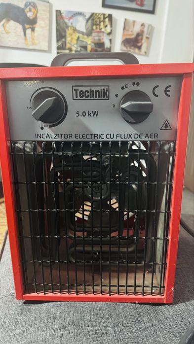 Aeroterma cu flux de aer