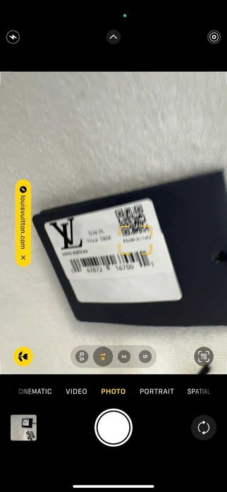 Louis Vuitton-Чисто нова автентична мъжка тениска XЛ номер