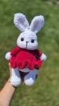 Iepure croșetat (amigurumi)