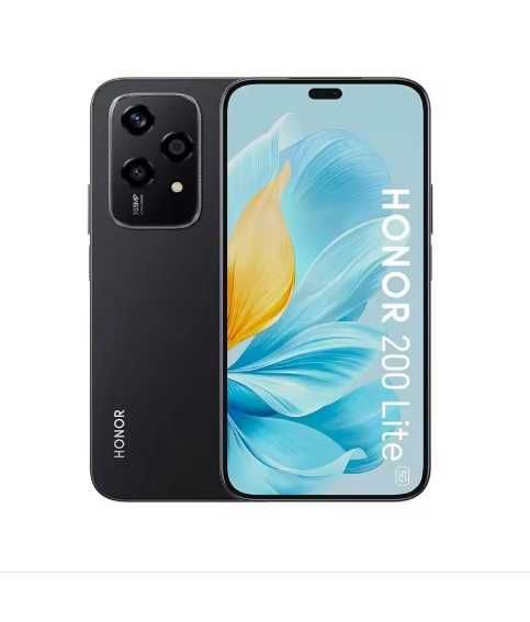 2x Honor 200 Lite 5G, 256GB, 8GB RAM, Black, NOU, Garantie 2 Ani
