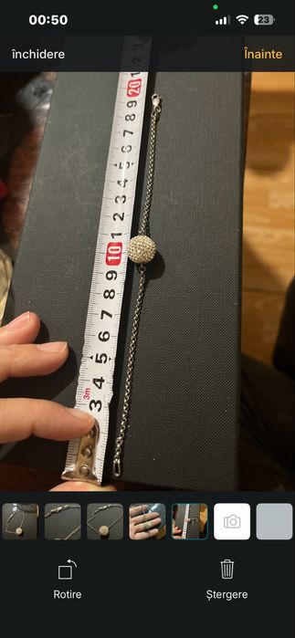 Bratara argint superba