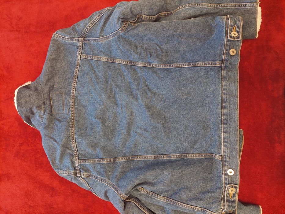 Geaca de blugi imblanita