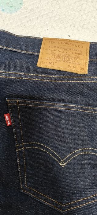 Blugi Levi s 511 (slim) 34x30, indigo (rinse)