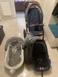 Carucior Krausman 3 in 1  cu toate componenetele incluse.