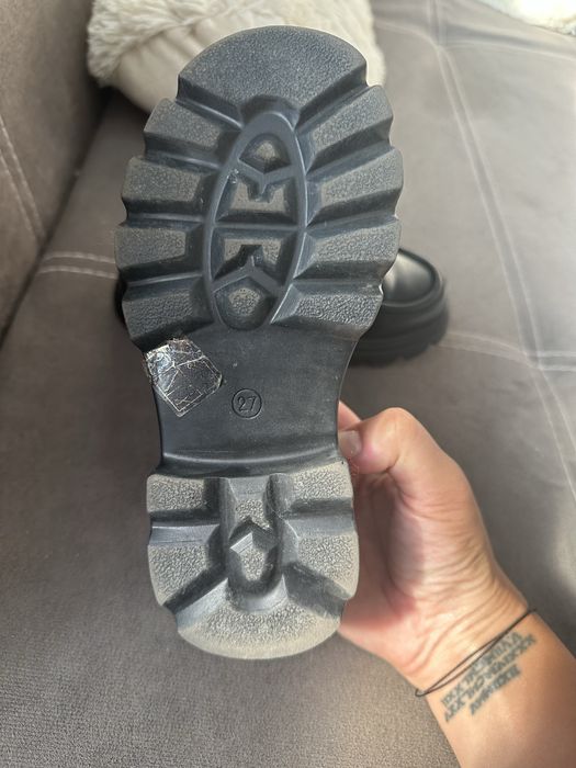 Детски кожени обувки