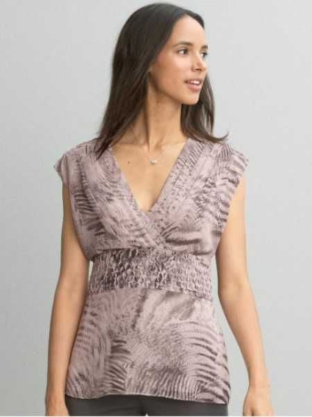 Новый топ принтованный Banana Republic