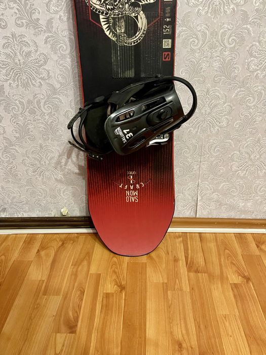 Placa snowboard 152 cm salomon cu legaturi